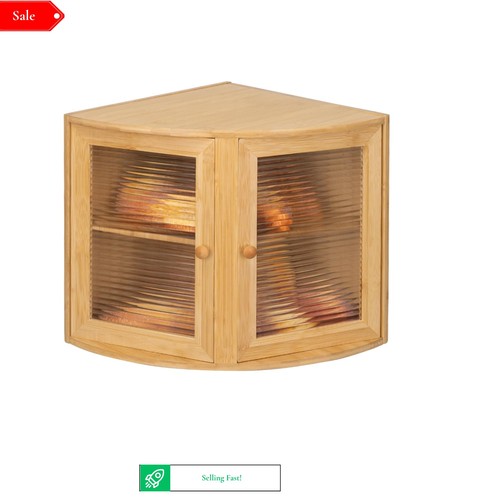 Corner bamboo tier bread - 2-tier,