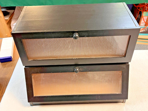 Black double layer bamboo - double,
