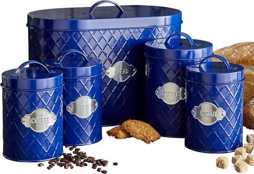 Kitchen canister set metal - kitchen,
