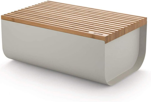 Alessi bread bin - bread, grey