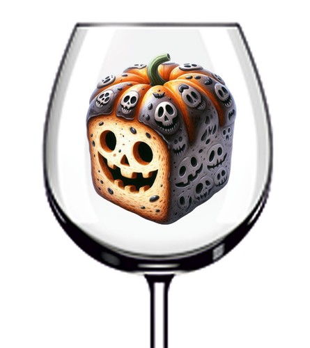 12x halloween spooky bread - 12x,