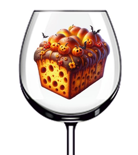 12x halloween spooky bread - spooky,