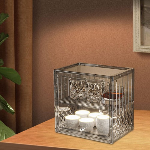 Double layer bread box glass - layer,