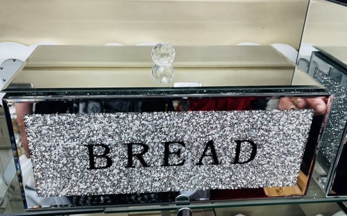Glamour silver mirrored bread - mirrored,