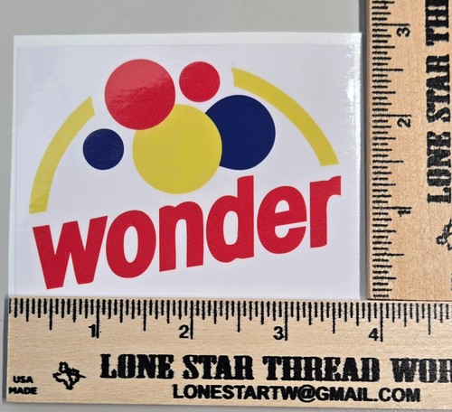 Laminated wonder bread - bread, sticker