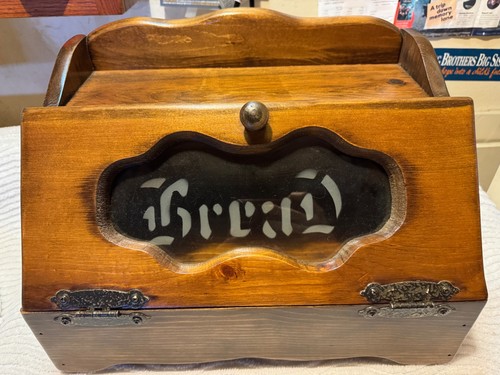 Vintage oak wood glass - wood,