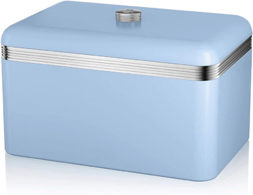 Swka1010bln retro bread bin - retro,