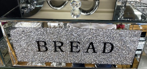 Crushed crystal diamond - crystal, silver