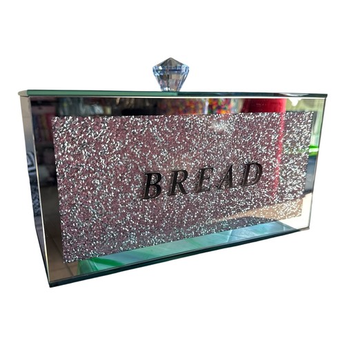 Pink crushed diamond crystal - pink,