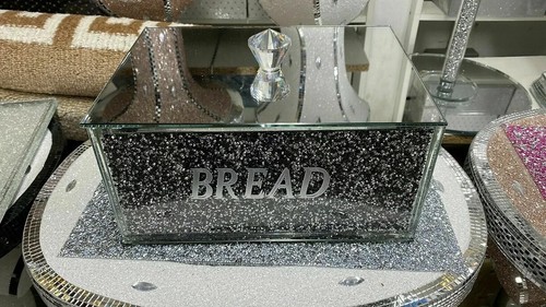 Silver crushed diamond - xl,
