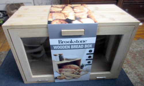 Brookstone wooden bread - brookstone,