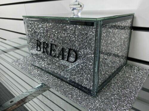 Silver crushed diamond crystal - diamond,