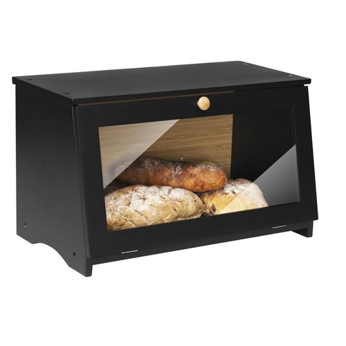 Bamboo bread bin - bamboo,