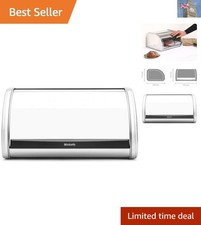 Elegant Roll Top Bread Bin in