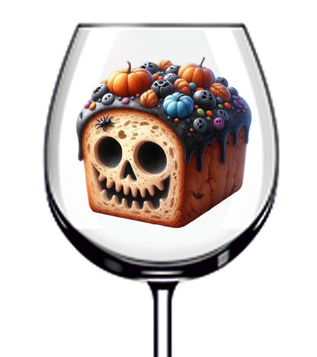 12x halloween spooky - spooky, bread